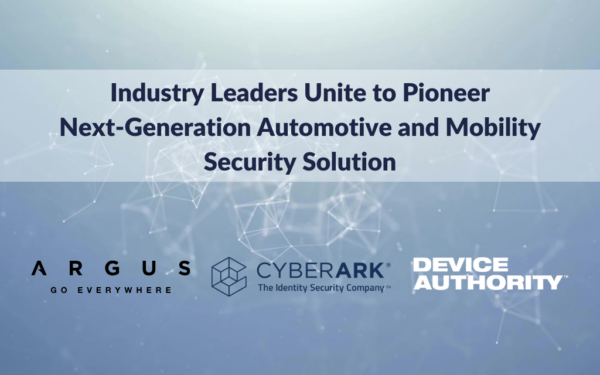 Industry Leaders Unite to Pioneer Next-Generation Automotive and Mobility Security Solution